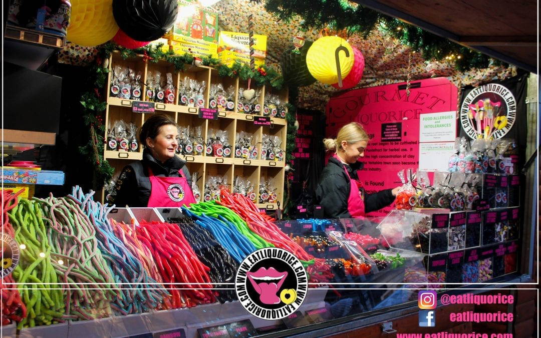 Eat Liquorice Manchester Christmas Market Albert Square